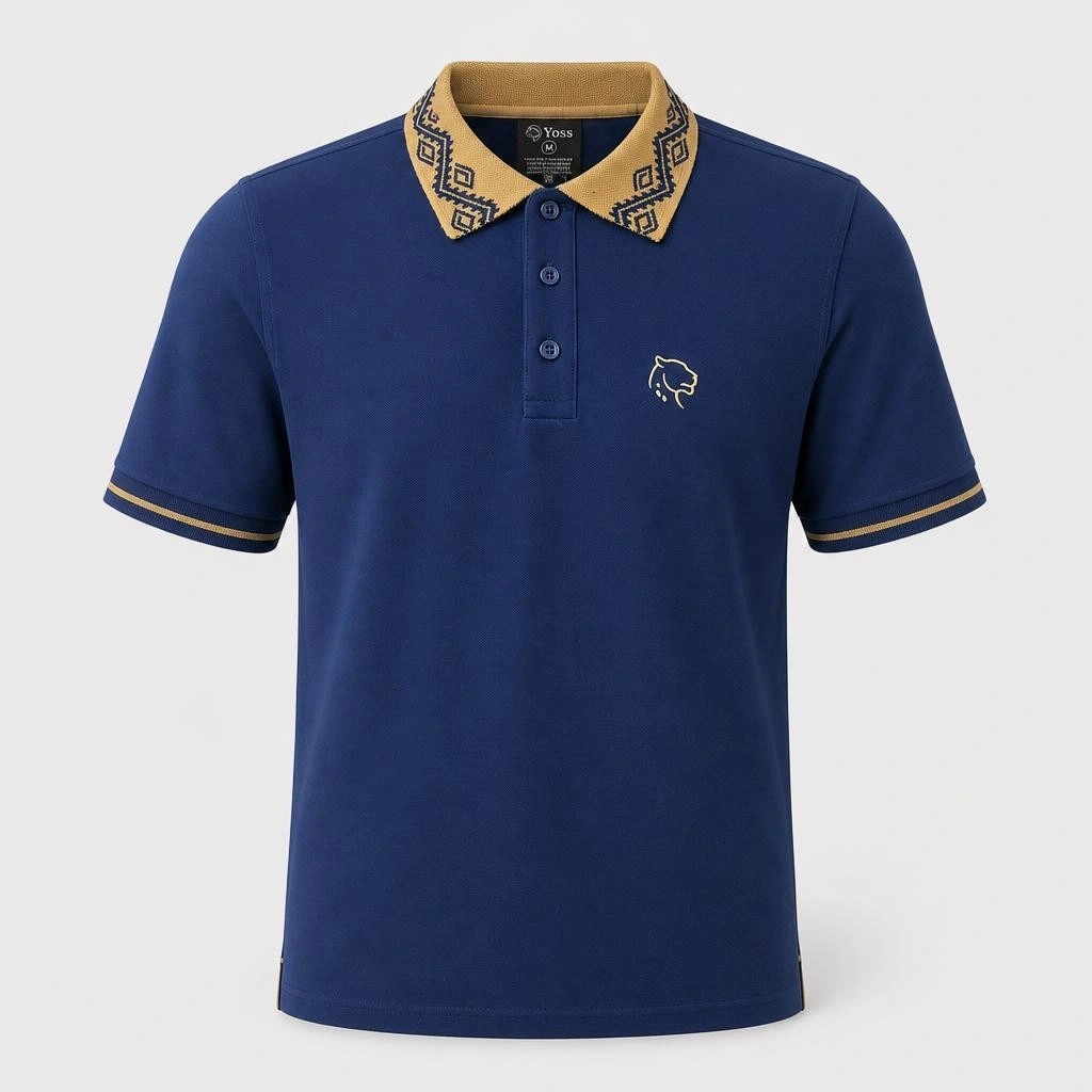 Snake Blue Polo